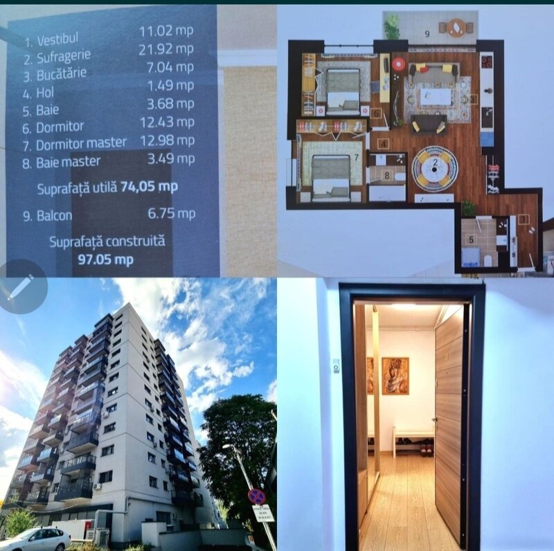 Cotroceni, 3 min. metrou Academiei.